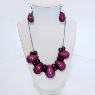 Maroon Mocoche Set