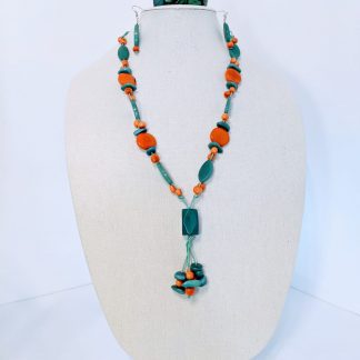 Tangerine Ocean Mocoche Set